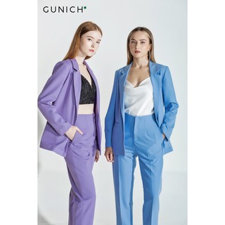 Áo blazer tím lilac Gunich