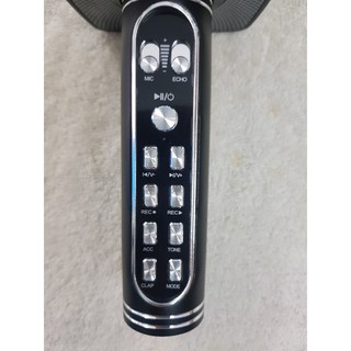 Micro karaoke bluetooth ys91 - Micro Karaoke kiêm loa bluetooth thế hệ mới