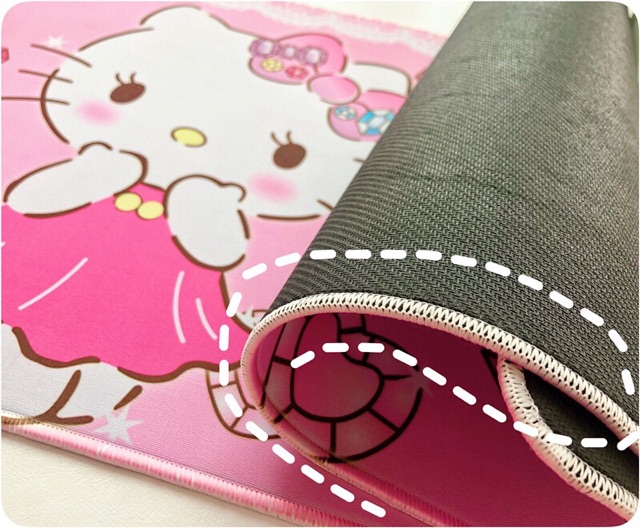 Tấm lót trải bàn phím, laptop, ipad Hello Kitty