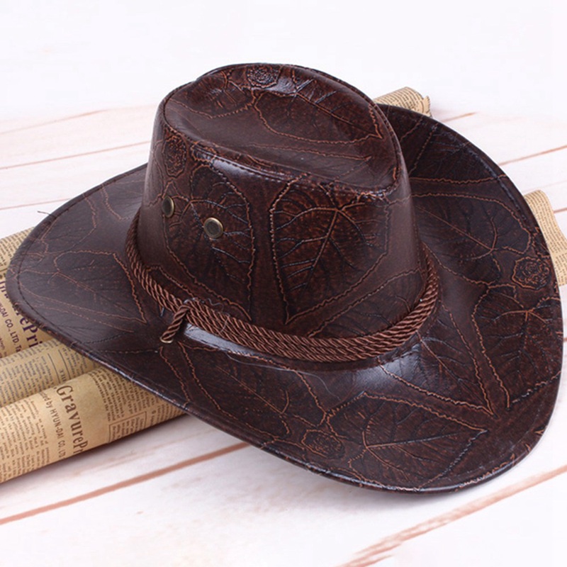 Mũ Cao Bồi Bằng Da Hóa Trang Redemption 2 Rdr2 Arthur Morgan