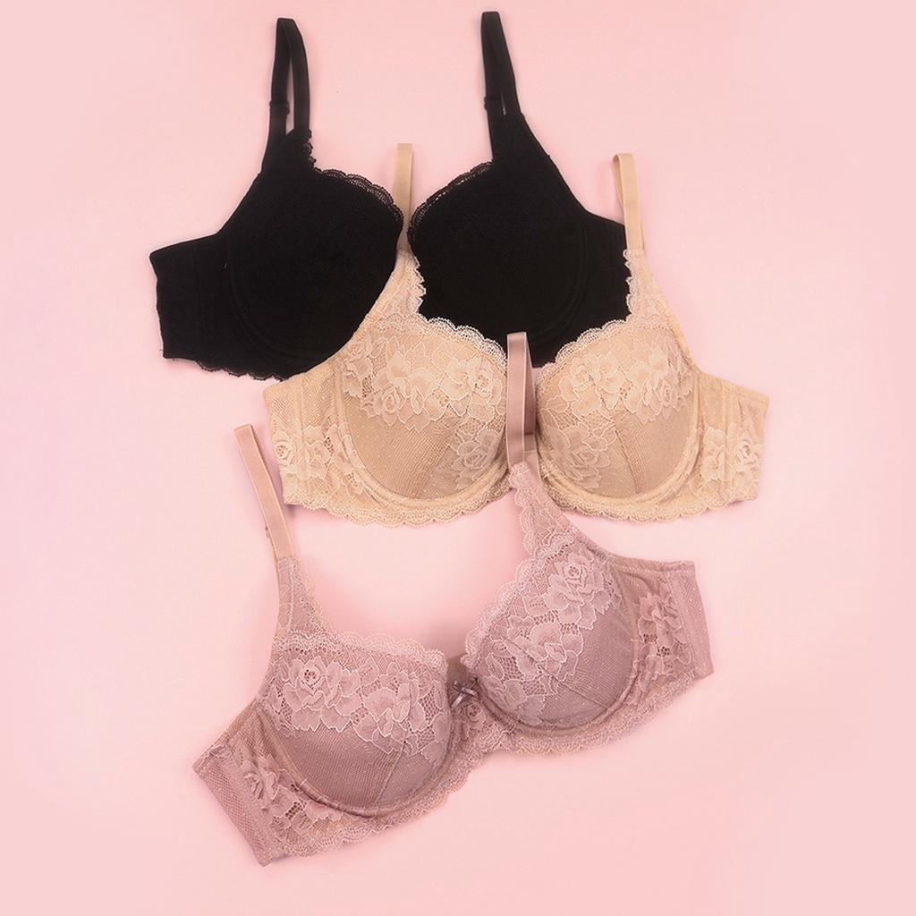 Áo Lót Ren Mỏng Có Gọng Nâng Ngực LUAL871