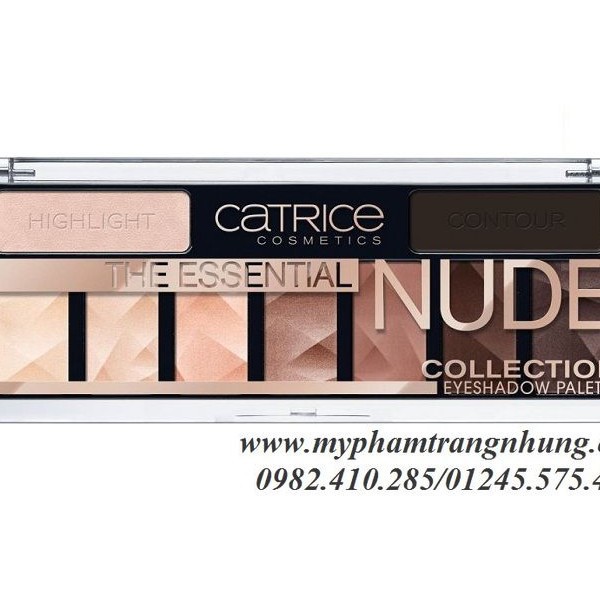 [Giá Sỉ] BẢNG PHẤN MẮT CATRICE THE ESSENTIAL NUDE COLLECTION EYESHADOW PALETTE 10G