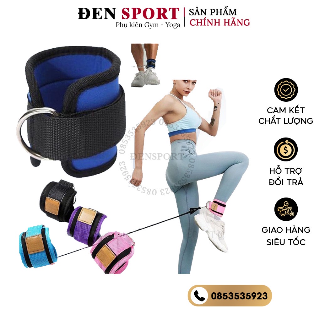 Quấn Cổ Chân Kickback, Móc cổ chân tập mông ĐenSport