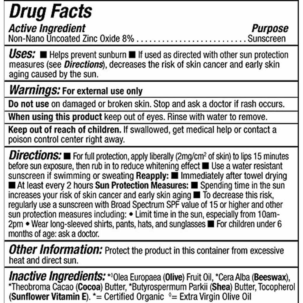 [Chính Hãng] Son Dưỡng Hữu Cơ Chống Nắng SPF 15 BADGER - Sunscreen Lip Balm - 4.2gr | BigBuy360 - bigbuy360.vn