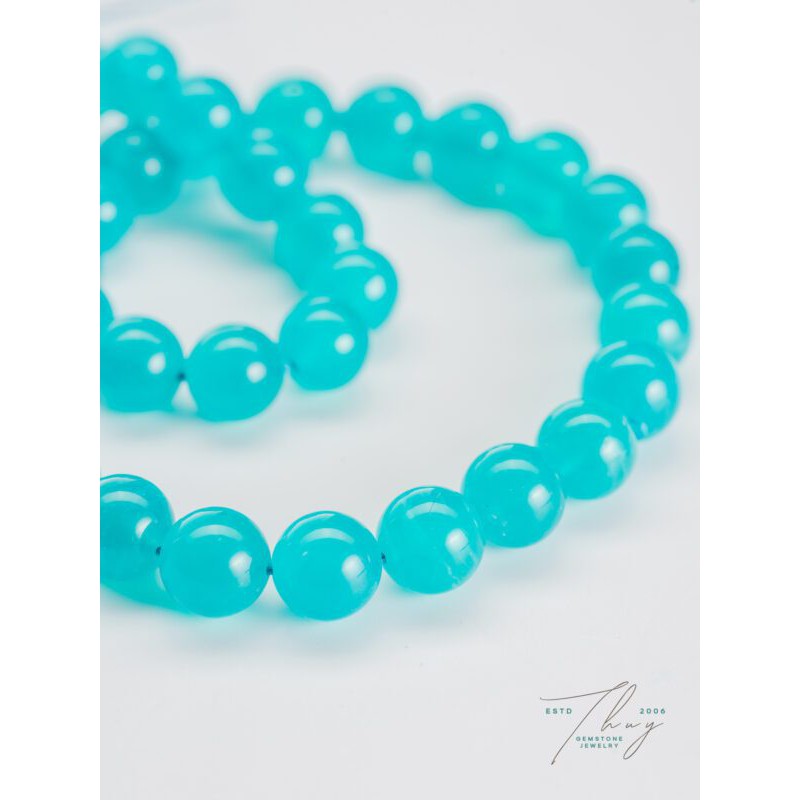 Chuỗi vòng tay làm trang sức Amazonite-Loai-A