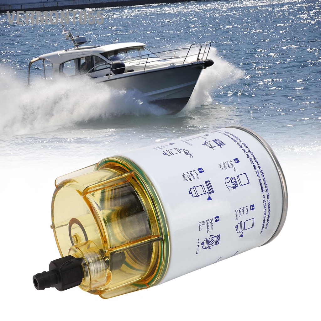 Có thể bán buôn Bộ tách nước nhiên liệu S3213 18‑7928 lọc bên ngoài cho động cơ thuyền Marine Vermont055 Hàng giao ngay
