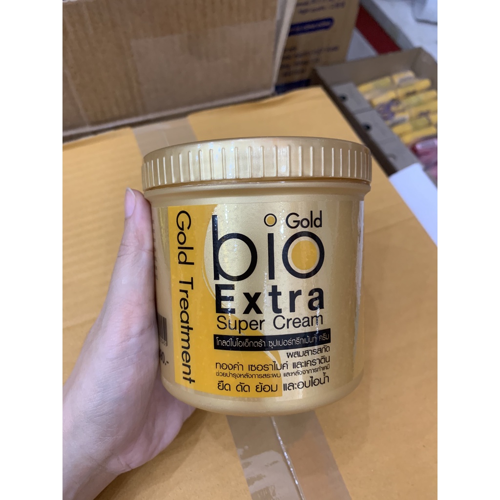 Kem ủ dưỡng tóc Gold Bio Extra Thái Lan