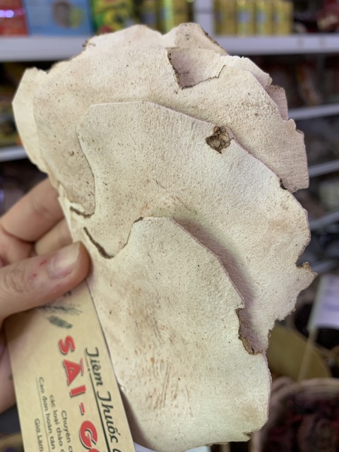 Nấm Phục Linh Trắng Thái Lát 100g