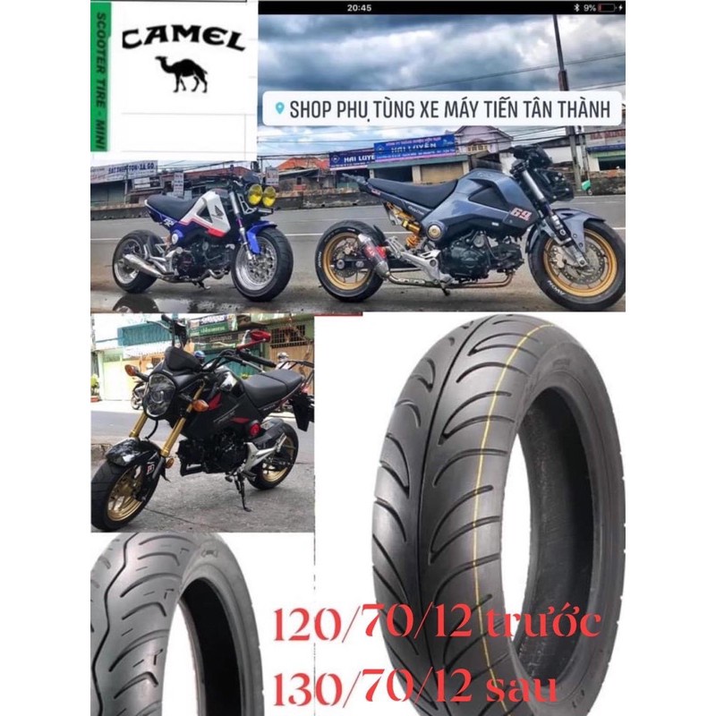 vỏ lốp CAMEL 549 mzx125 120/70/12 &amp; 130/70/12 CAMEL CMI _ cameltire