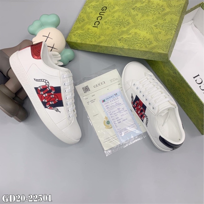 Giầy Nam Sneaker G.C Rắn Thêu Có Hộp GD20