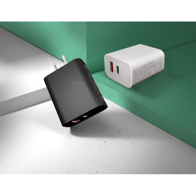 Cốc Củ Sạc Nhanh đa năng 2 cổng USB và Type-C Quick charge 3.0 cho smartphone Tablet. 1 ĐỔI 1 TRONG 7 NGÀY, BẢO HÀNH 6T