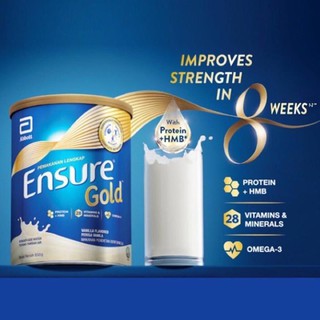 Sữa bột Ensure Gold HMB 850g (Hsd 05/2023)