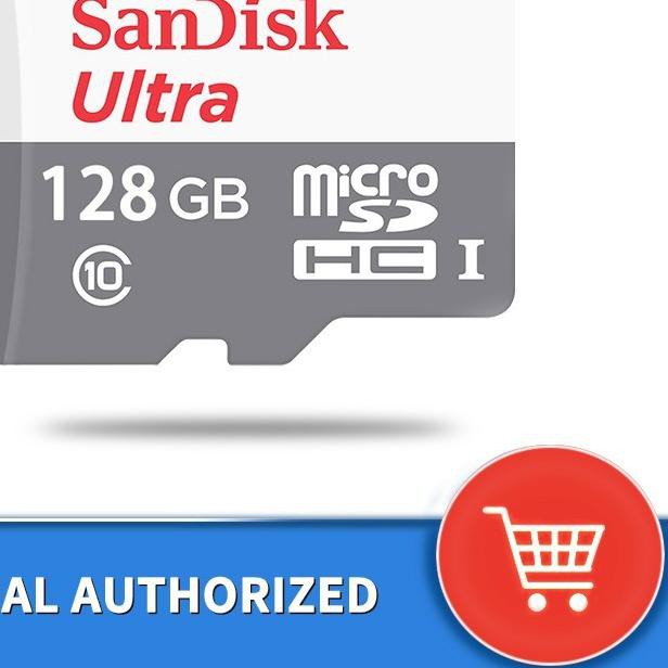 SANDISK Thẻ Nhớ Micro Sdhc Uhs-I 8 / 16 / 32 / 64 / 128 / 256gb Class 10 Lên Đến 100mbps