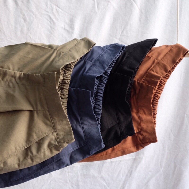 Quần short linen gập gấu by Góc của Lam