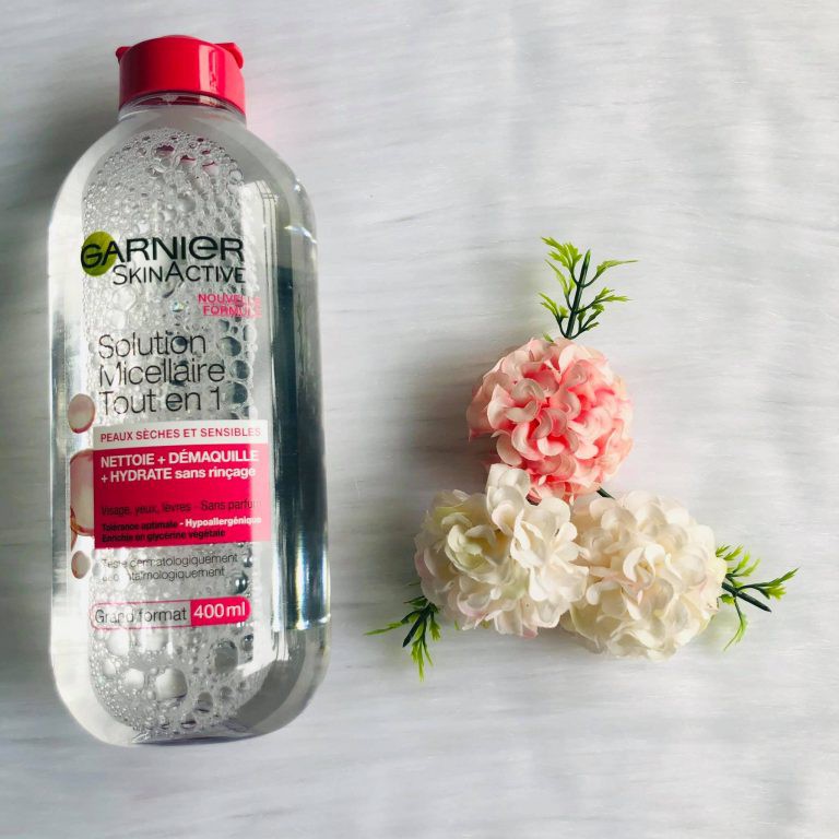 Nước tẩy trang Garnier Pháp 400ml nắp hồng đậm | BigBuy360 - bigbuy360.vn