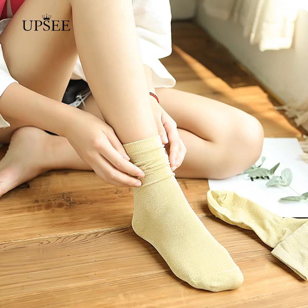 Vớ mùa thu có đính kim tuyến lấp lánh