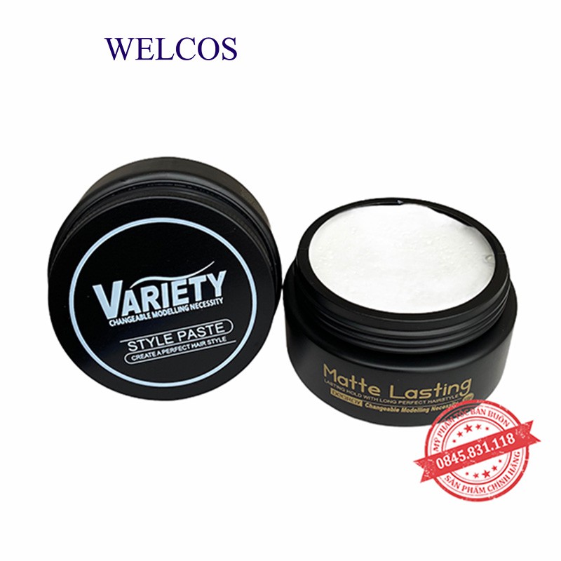 ✅[CHÍNH HÃNG] SÁP VUỐT TÓC TẠO KIỂU DÀNH CHO NAM VARIETY MATTE LASTING 100ml MN06