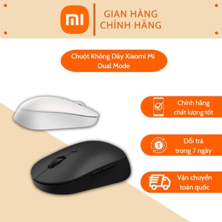 Chuột không dây Xiaomi màu Đen, Mi Dual Mode Wireless Mouse Silent Edition  [ Bảo hành 12 tháng ]