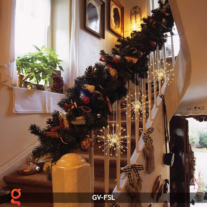 Dây đèn LED Pháo Hoa 5 bông - 10 bông