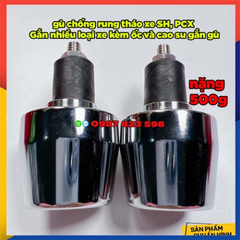 Gù Chống Rung Tay Lái 0.5kg Hàng Zin Tháo Xe SH Lắp Exciter 155 vva Chất Liệu Thép Không Rỉ