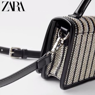 Túi xách Zara sọc đen