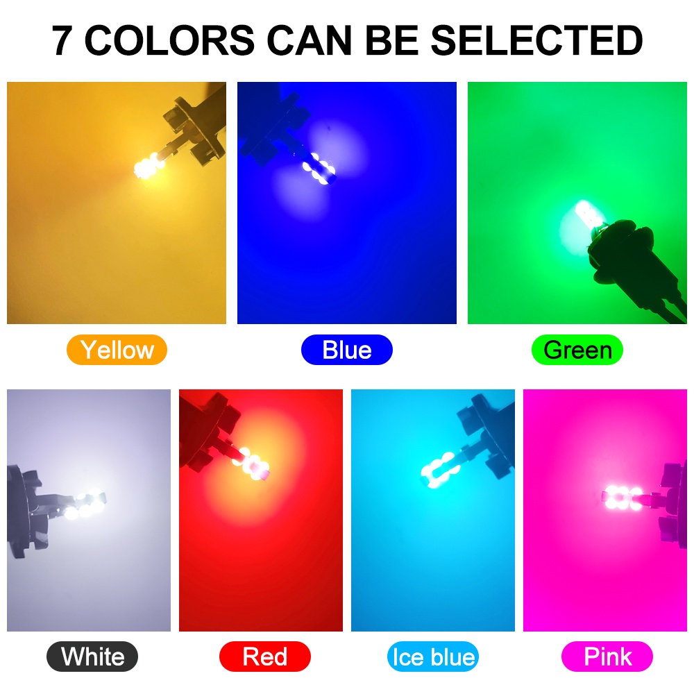 Đèn LED T10 W5W Canbus 6 SMD COB 168194501 2825 siêu sáng cho nội thất ô tô/đỗ xe đa năng