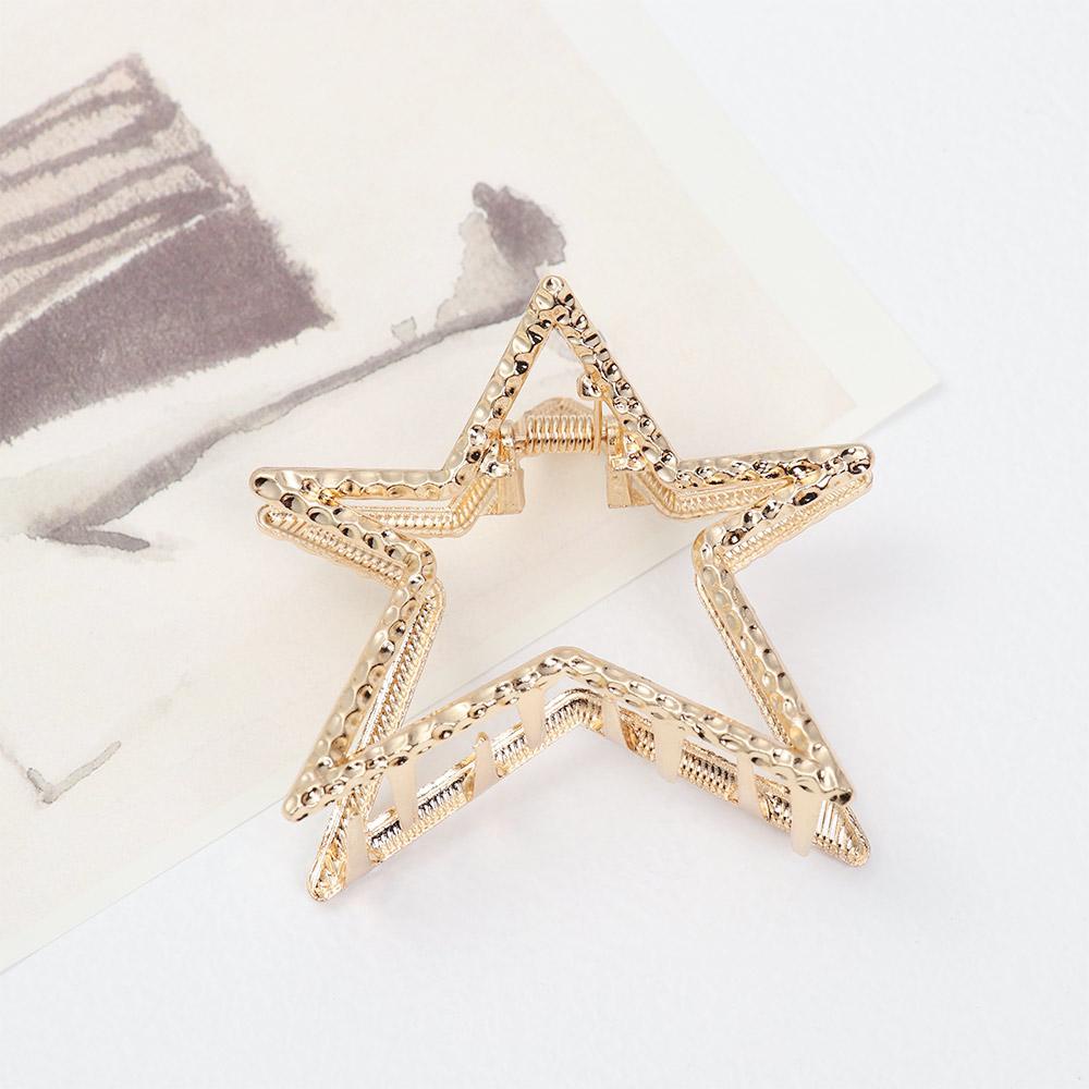 YVE Kẹp Tóc Càng Cua Kim Loại Phong Cách Hàn Quốc