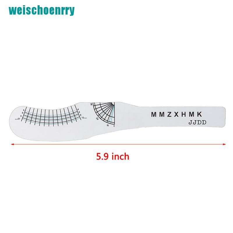 Rér●Set 2 Thước Đo Lông Mi Trước Và Sau Chuyên Dụng