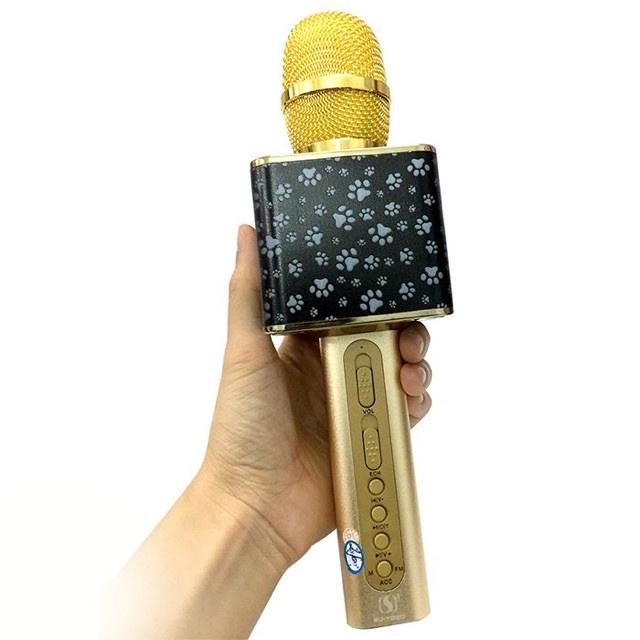 [Mã ELHACE giảm 4% đơn 300K] Micro karaoke bluetooth YS10A GrownTech thu âm kiêm loa đa năng bảo hành 24 tháng