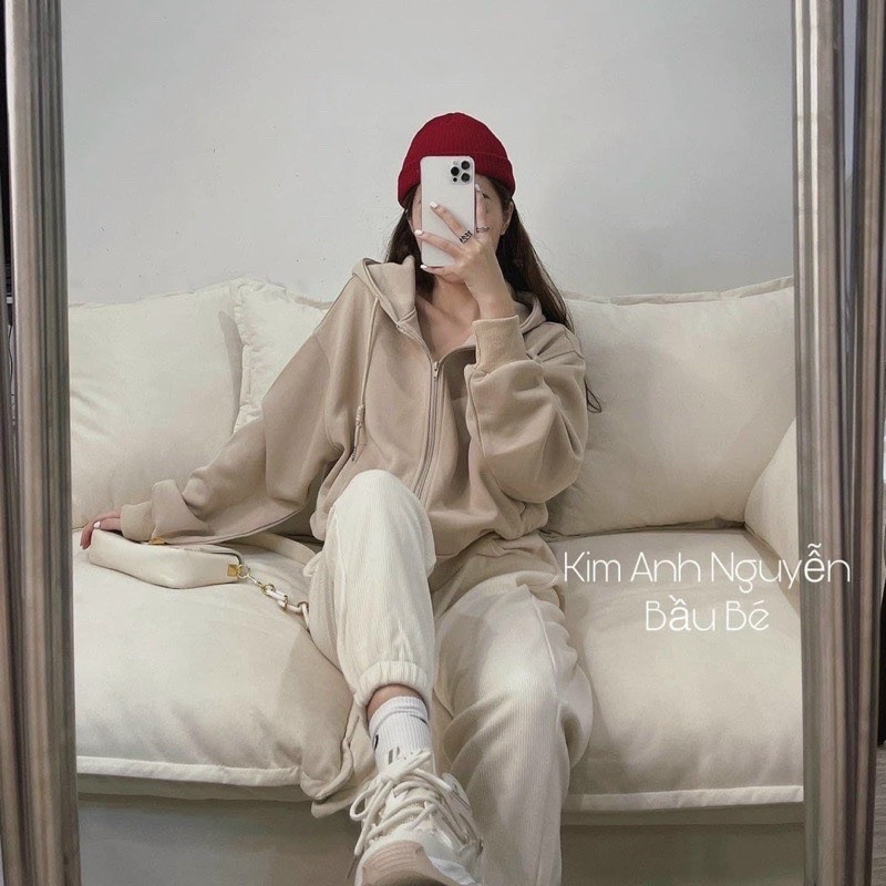 [FREESHIP - HÀNG LOẠI 1] ÁO KHOÁ NỈ CÓ MŨ 7 MÀU SIÊU XINH | BigBuy360 - bigbuy360.vn