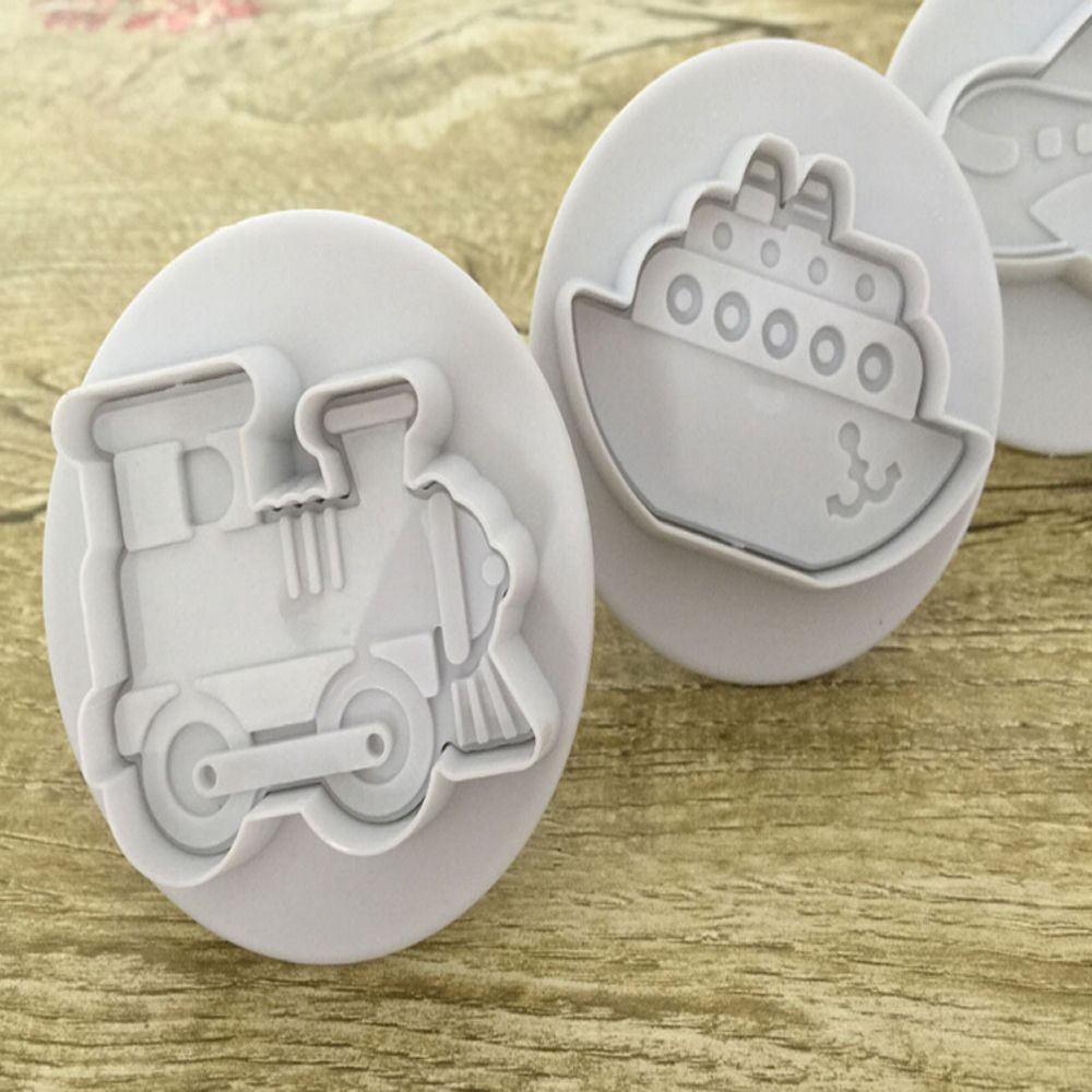 CONOPERY Bộ 2/3/4 khuôn tạo hình bánh dễ thương