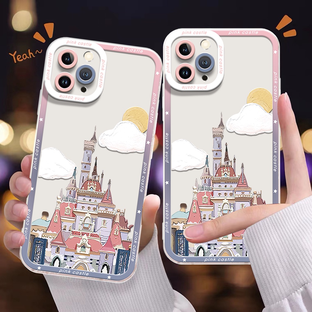 Ốp Điện Thoại TPU Silicon Trong Suốt Chống Sốc Cho IPhone 14 13 11 Pro Max 6S 7 8 Plus 14 12 Pro X XS XR