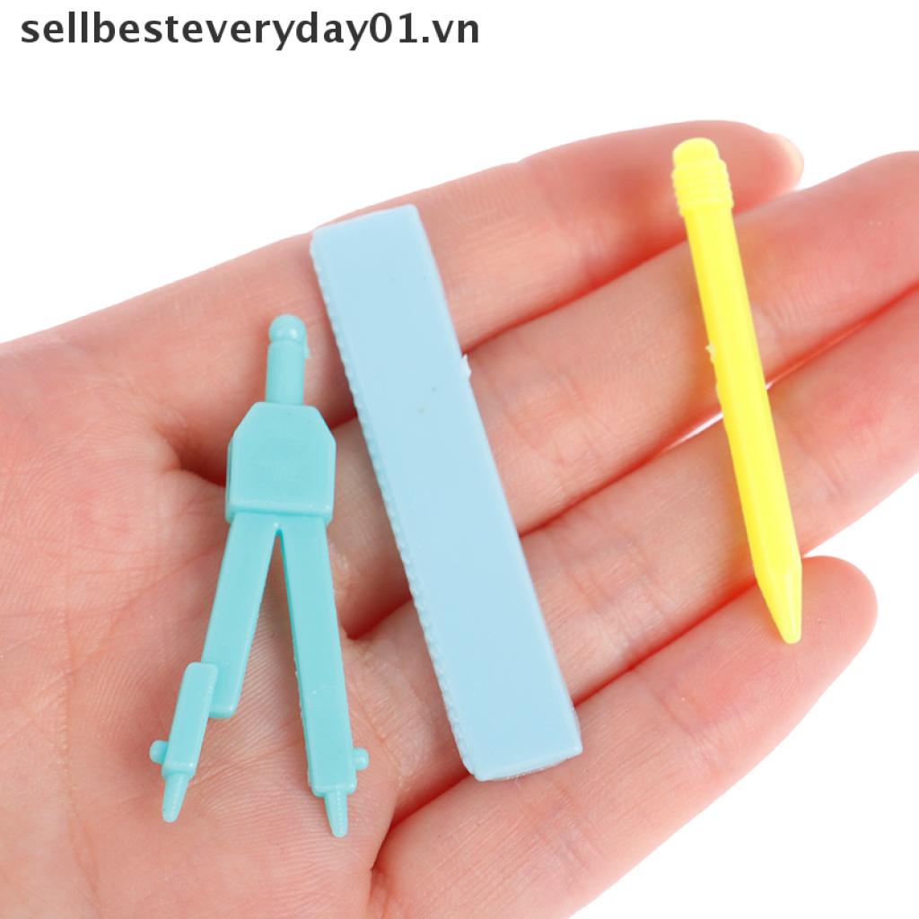 Bộ 9 Dụng Cụ Thước Đo Máy Tính 1: 1201 Cho Búp Bê