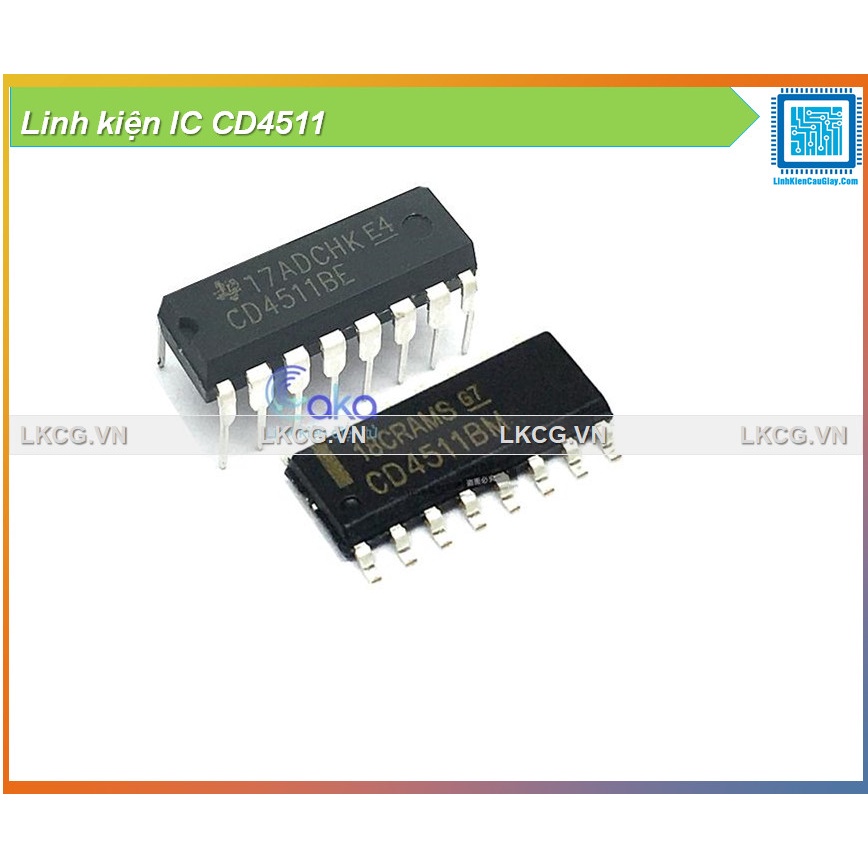 Linh kiện IC CD4511