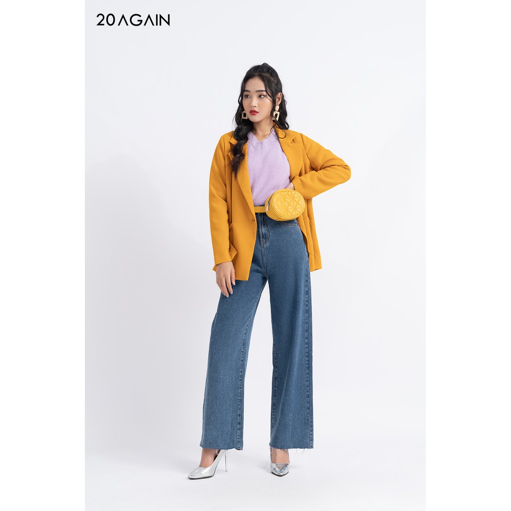 [Mã FAMALLT5 giảm 15% đơn 150k] Vest 2 lớp dài 2 túi ốp VDA0961 20AGAIN | BigBuy360 - bigbuy360.vn