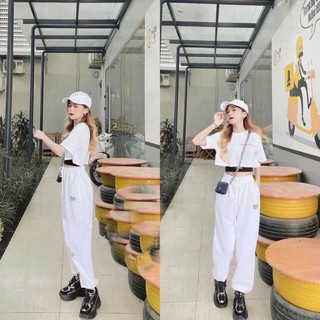 [RẺ VÔ ĐỊCH] Set thể Thao croptop 3 món 1974