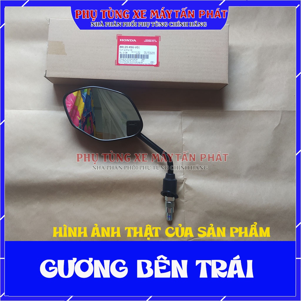 Gương Kính Chiếu Hậu Xe Ab Air blade Mẫu Mới 2016-2023 Chính Hãng Honda