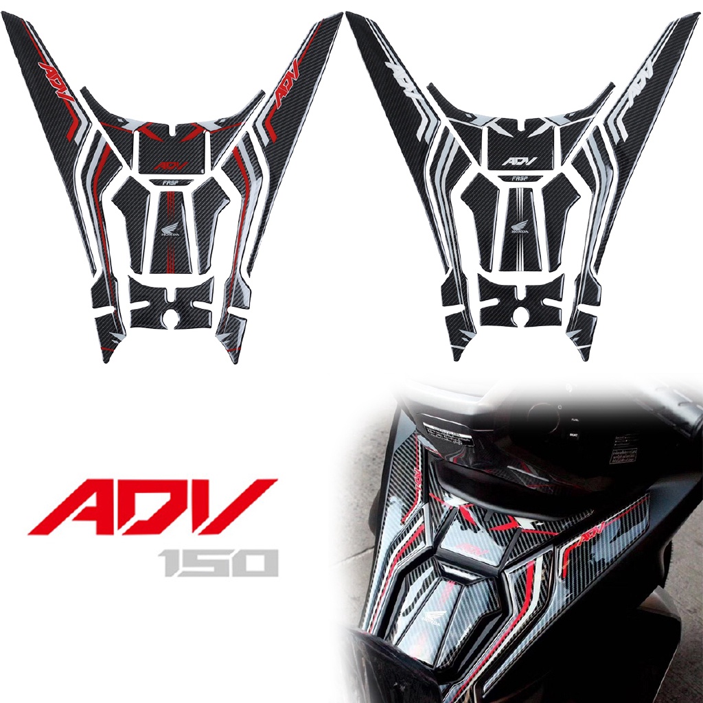 Tấm lót bình xăng Honda ADV cho xe máy ADV 150 5D tấm lót bình xăng sợi carbon