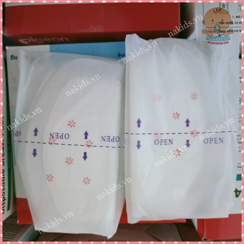 Miếng Lót Thấm Sữa Pigeon 24 Miếng Tiện Dụng Cho Mẹ Sau Sinh