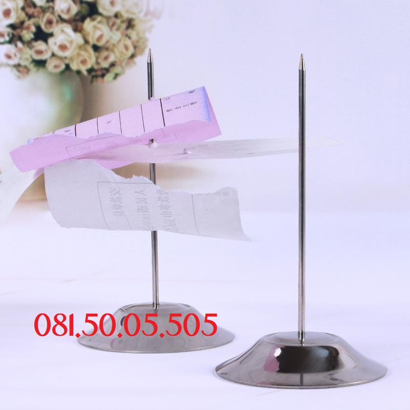 Cây ghim bill giấy hóa đơn Cây cắm order inox xiên order chất liệu thép không rỉ | BigBuy360 - bigbuy360.vn