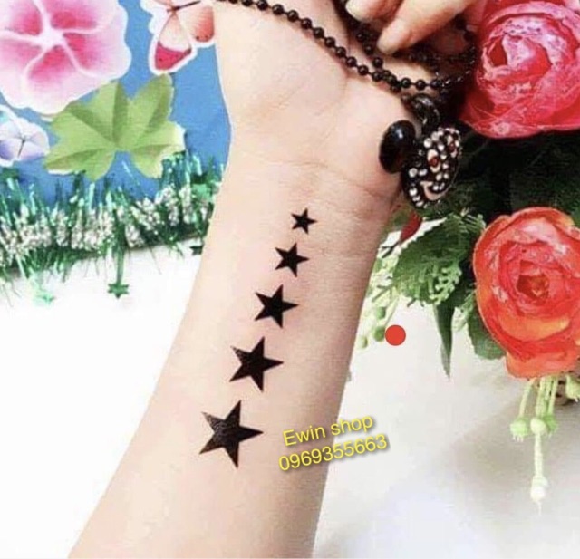 Combo 30 tấm Hình xăm dán Mini