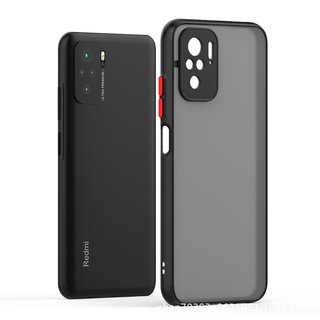 Ốp lưng Redmi Note 11 Pro Note 11s Note 7 Note 8 Note 9  Pro Note 9s Note 10 10s 9T 9A Mi 11 Lite 5G đen nhám [Basic]