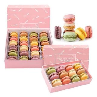 Macaroon 12c và 24c có hộp đi kèm