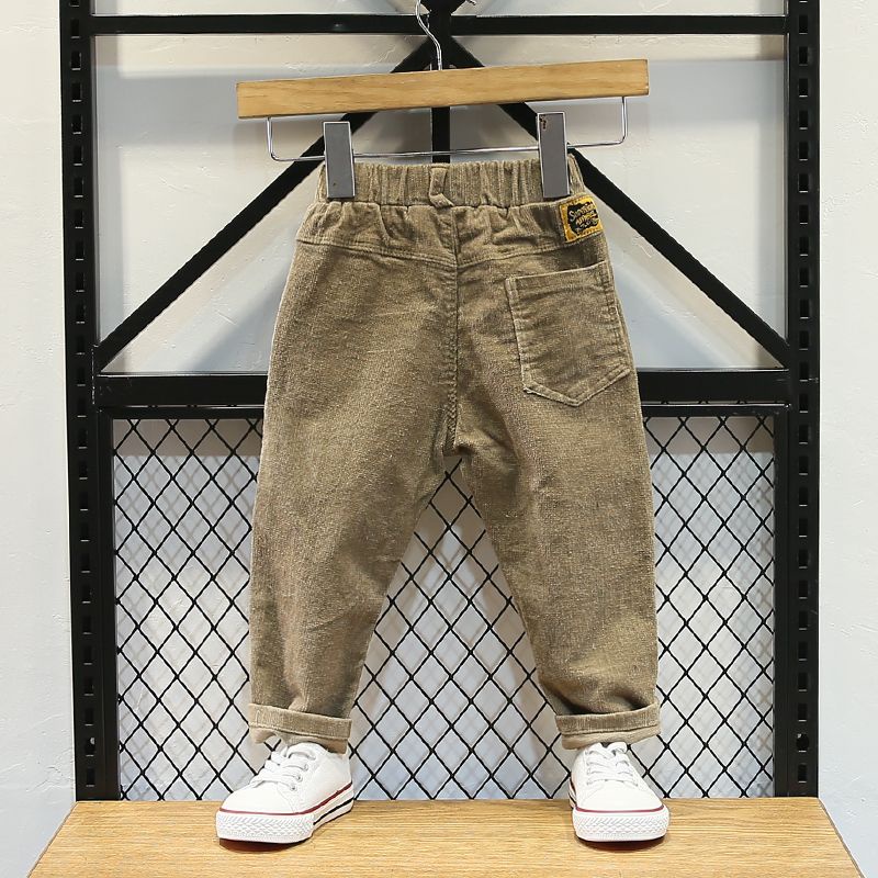 Quần dài nhung cho bé