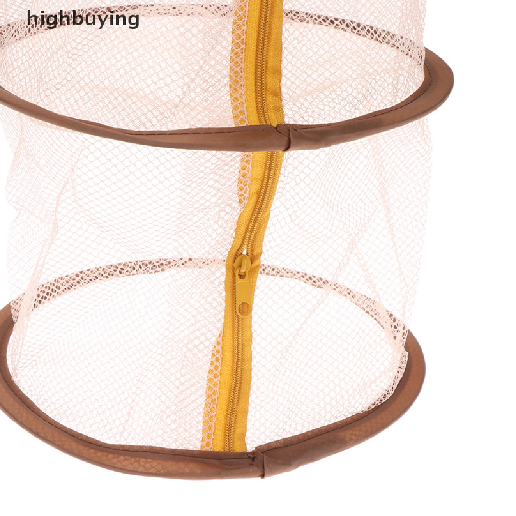 [Hàng mới về] Giỏ lưới treo phơi đồ khóa kéo 3 lớp