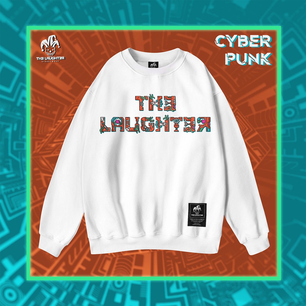 The Laughter -  CyberPunk Áo DÀI TAY SWEATER - NỈ DA CÁ | BigBuy360 - bigbuy360.vn
