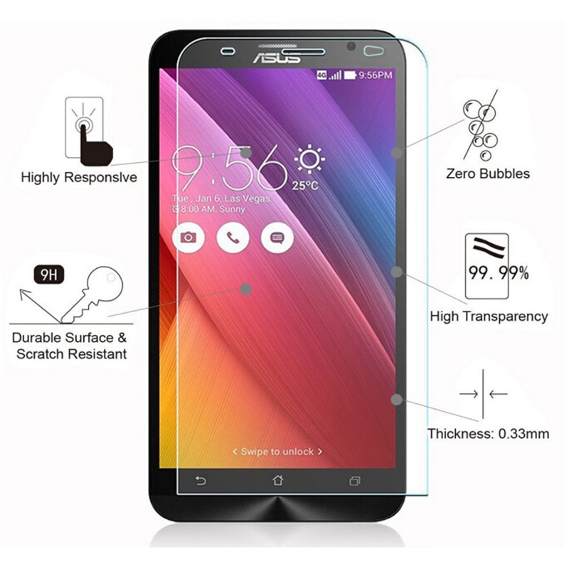 Kính cường lực kèm phụ kiện cho Asus Zenfone 2 5.5" ZE550ML