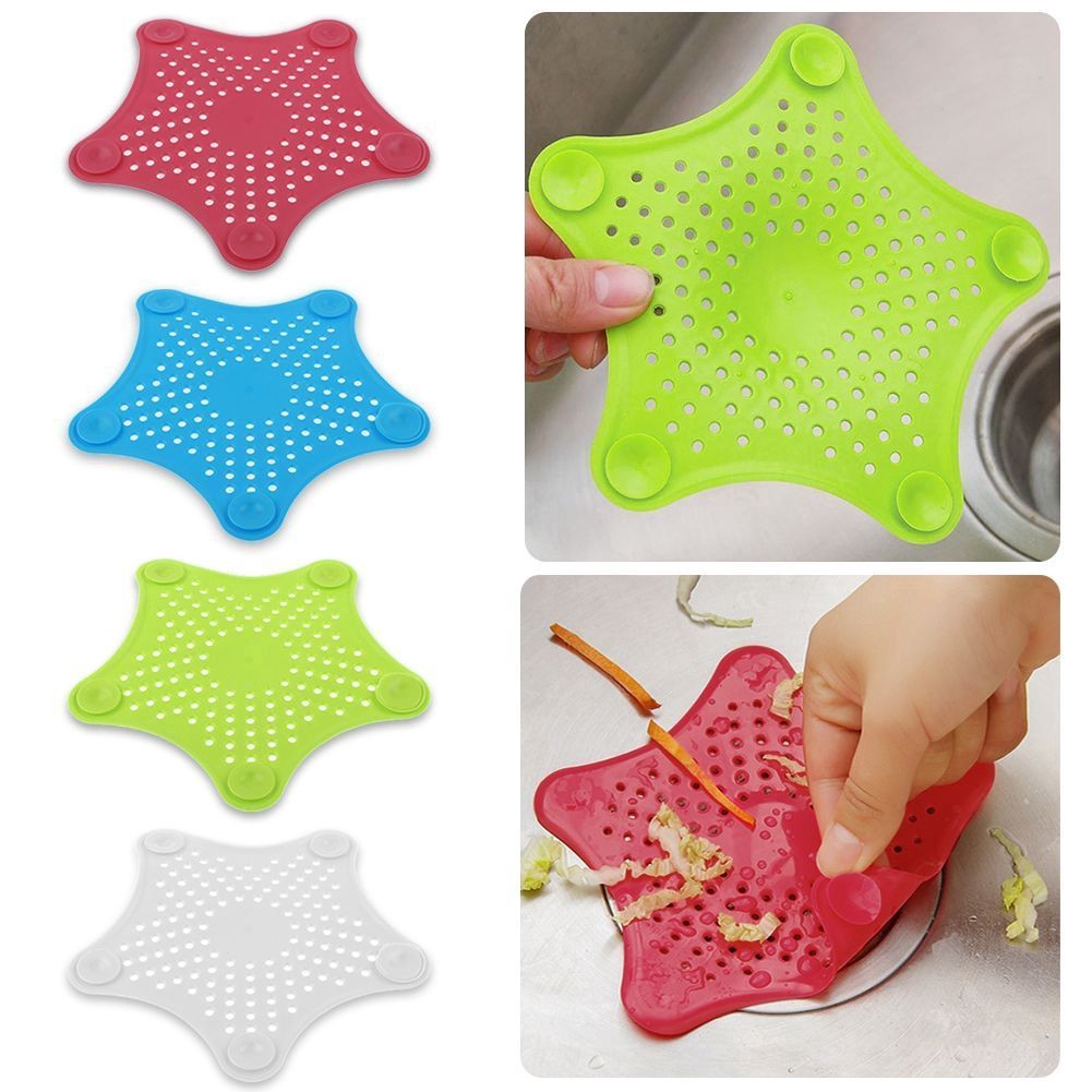 Lưới lọc rác chất liệu silicone dùng cho bồn rửa trong nhà bếp tiện dụng