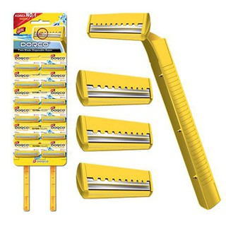 Dao cạo râu lưỡi kép  12 cái/vỉ