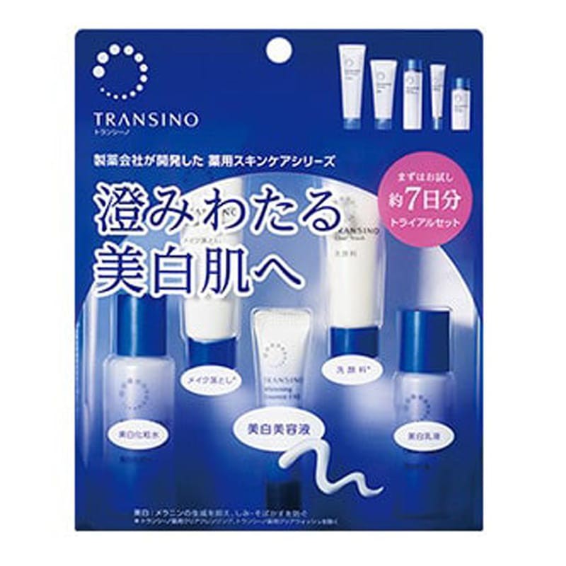 Set Transino mini 5 món ngăn ngừa nám, tàn nhang nội địa Nhật